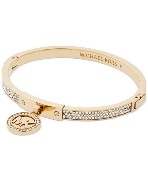 michael kors mkj1820040|Michael Kors Hinge Bangle Bracelet .